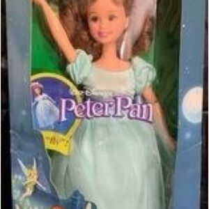 Disney Wendy Doll from Peter Pan in Mint Green Dress.  New Box torn